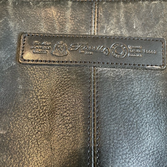 Vintage Fossil Leather Crossbody Bag - Picture 5 of 7